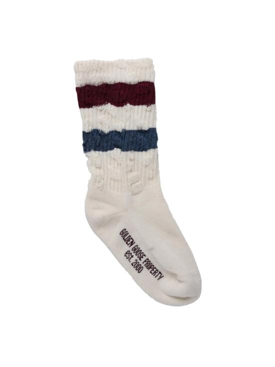  골든구스 양말 GKP01595K P00128311586 WHITE