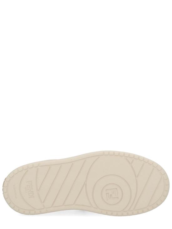 25FW 펜디 매치 소프트 레더 로우탑 스니커즈 8E8721 AY9NF1TO4 BEIGE - FENDI