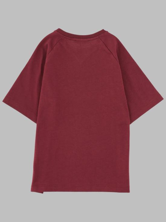 26FW 발망 탑 BZ8I01K Z3672530CE BURGUNDY - BALMAIN