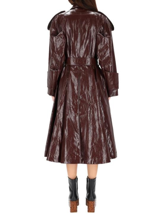 25FW 끌로에 트렌치 코트 25WMA12191 56B PURPLE - CHLOE