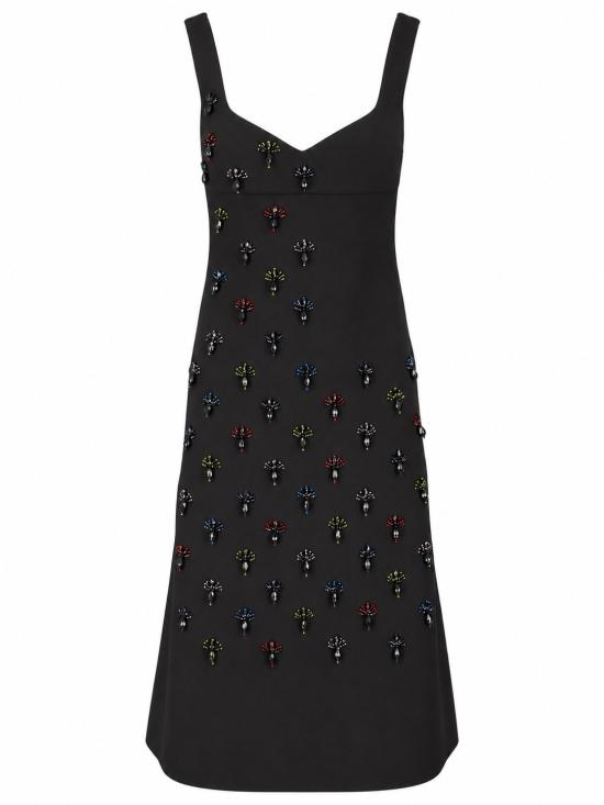 26FW 누메로벤투노 미디 원피스 H0515658 9000 BLACK