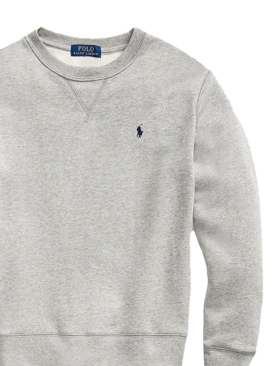 26FW 폴로 랄프로렌 탑 320772102B 003DARKSPORTHEATHER GRAY - POLO RALPH LAUREN