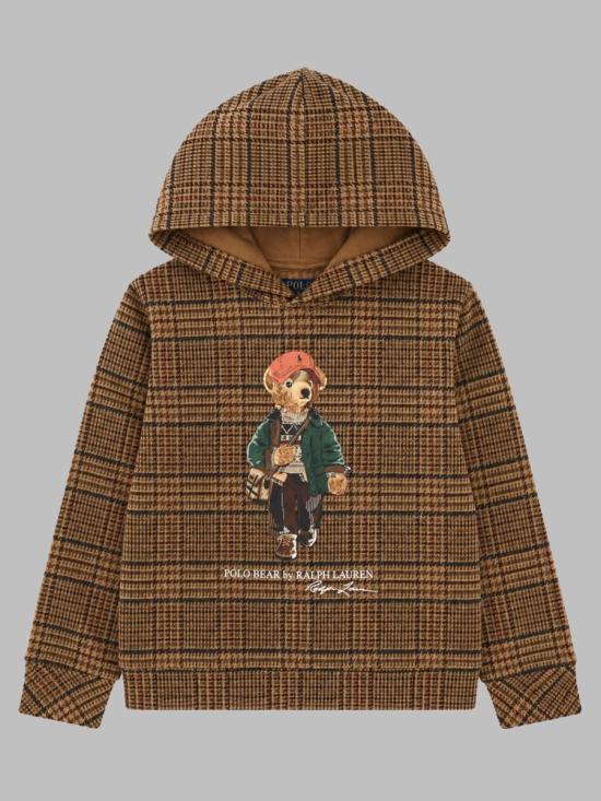 26FW 폴로 랄프로렌 긴팔 티셔츠 323B27801K 001GLENVIEWTWEED BROWN