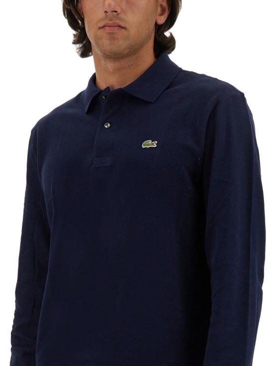 26FW 라코스테 클래식 롱슬리브 폴로 셔츠 L1312 166 NAVY - LACOSTE