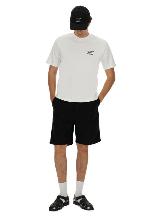 26FW 드롤드무슈 탑 TS203 CO002OPTICWHITE - DROLE DE MONSIEUR