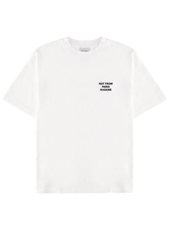 26FW 드롤드무슈 탑 TS203 CO002OPTICWHITE - DROLE DE MONSIEUR
