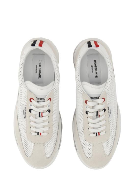 25FW 톰브라운 테크 러너 스니커즈 FFD120B 05584100 WHITE - THOM BROWNE