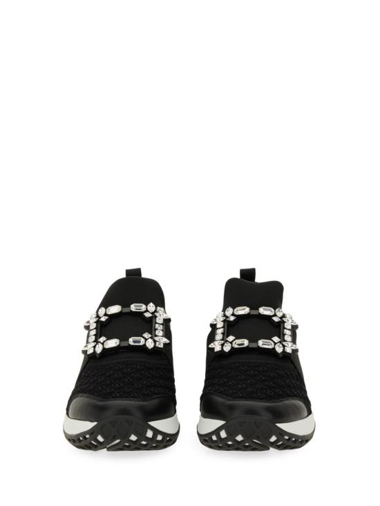 25FW 로저비비에 비브 런 스니커즈 RVW50624180KO TB999 BLACK - ROGER VIVIER