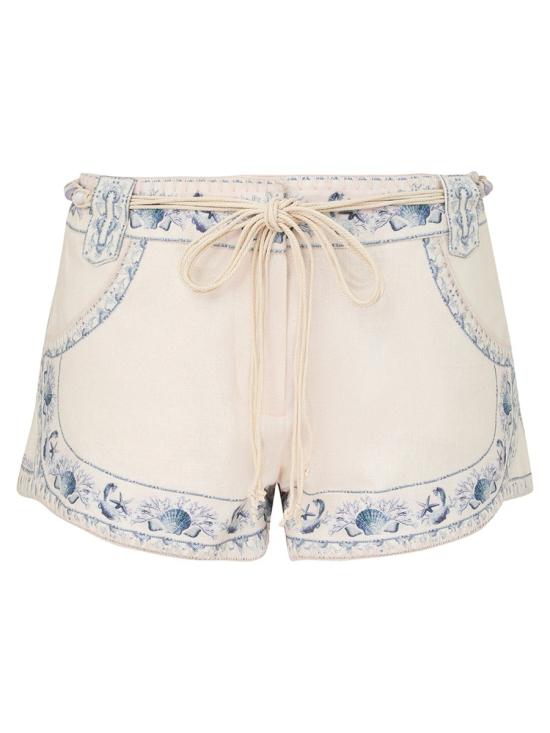 26SS 짐머만 숏팬츠 6173ARS262 BLTL WHITE