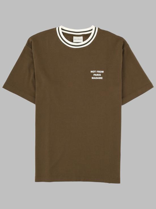 26FW 드롤드무슈 탑 TS189 CO002KAKI BROWN