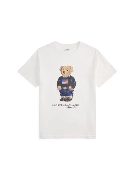 26FW 폴로 랄프로렌 탑 323P00508K 001WHITECOREBEAR