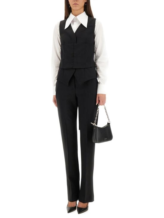 25FW 알렉산더 맥퀸 베스트 849644 QJAAC1000 BLACK - ALEXANDER MCQUEEN