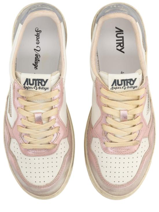 25FW 오트리 슈퍼 빈티지 메달리스트 로우 레더 스니커즈 AVLW MT06 MULTICOLOR - AUTRY