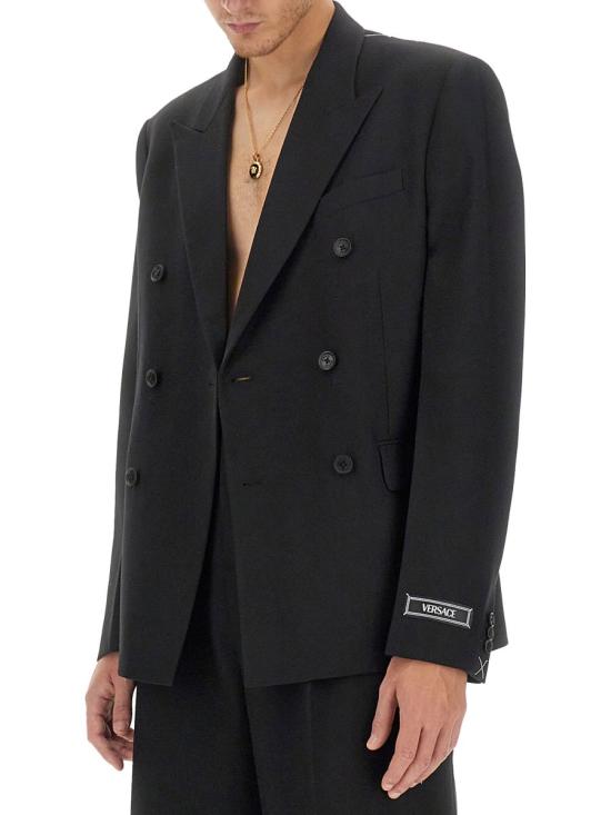  베르사체 자켓 1012492 1A079781B000 BLACK - VERSACE