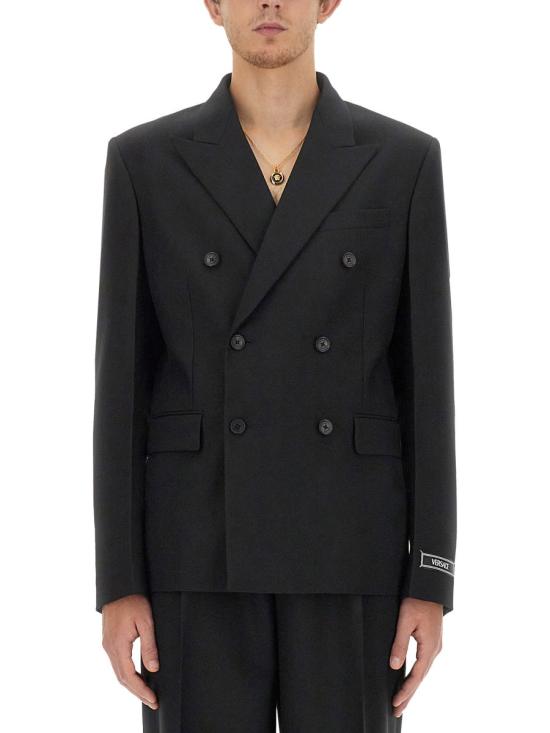  베르사체 자켓 1012492 1A079781B000 BLACK - VERSACE