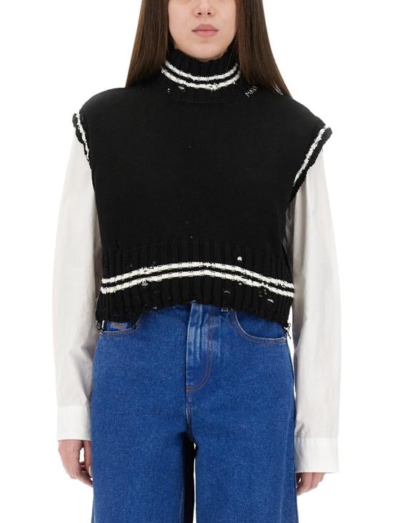 25FW 마르니 베스트 DVMD0140Q0 UFC652V2N99 BLACK - MARNI