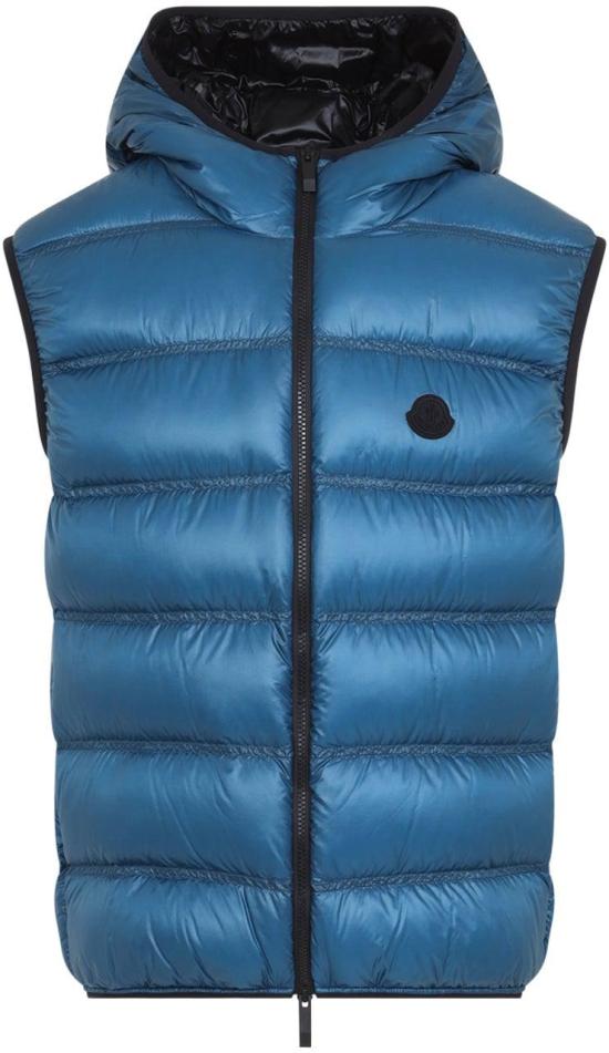  몽클레어 파네스트렐 후드 다운 베스트 L20911A00034595B174LOPENBLUE DIVERS - MONCLER