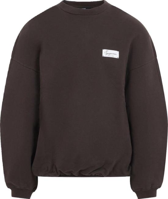  자크뮈스 스웨터 SSU00215AJ00325881DARKBROWN1 DIVERS