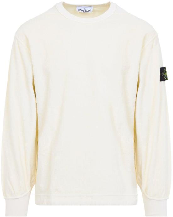  스톤 아일랜드 저지 코듀로이 컴포트핏 크루넥 스웨트셔츠 L2S156100030S0444V0093IVORY DIVERS - STONE ISLAND