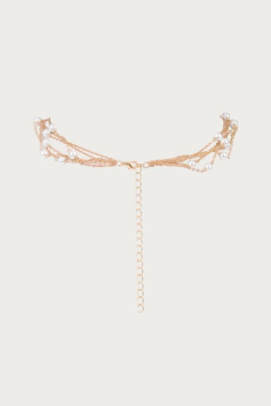  Saachi 목걸이/팬던트 사치 진주 멀티 레이어 목걸이 골드 - OTHER BRANDS