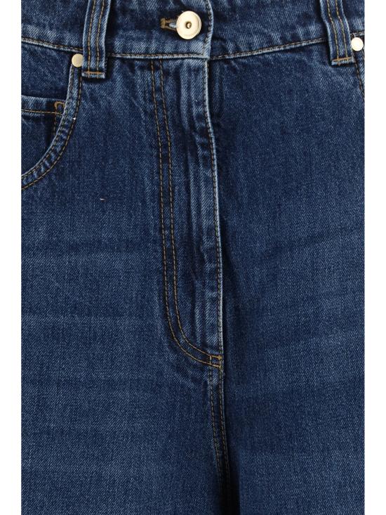 26FW 브루넬로 쿠치넬리 데님 팬츠 MP095P4082 C9825 BLUE - BRUNELLO CUCINELLI