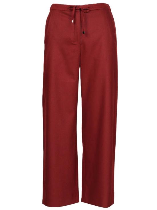 26FW 에스막스마라 스트레이트 팬츠 FLORIA036 Bordeaux