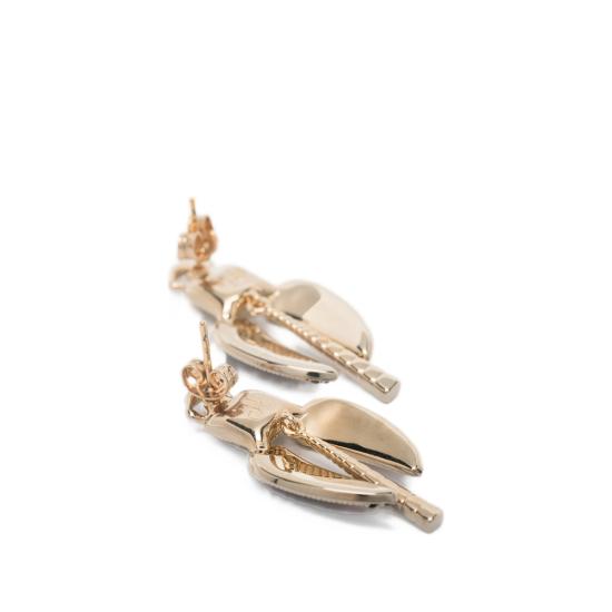 26FW 라 더블제이 이어링 EAR0076 BRA008AGA0 RE07 GOLD RED - LA DOUBLEJ