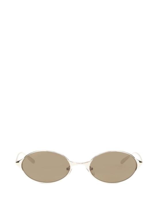 26FW 알렉산더 맥퀸 안경 A000R6I3330 7024 GOLD BROWN