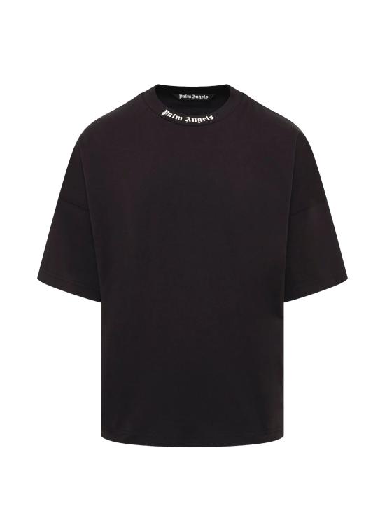 26FW 팜앤젤스 탑 PAMAA05F26JR02 1003 BLACK OFF WHITE