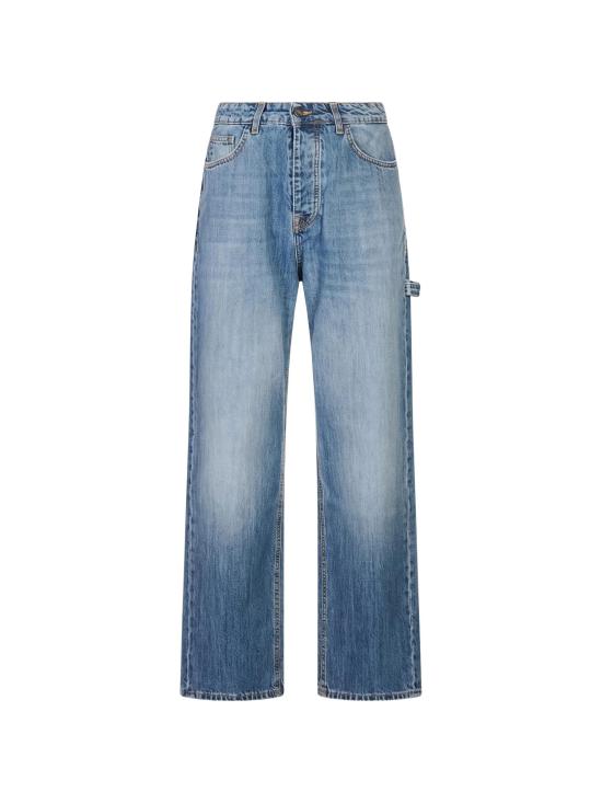 26FW 바로우 스트레이트 팬츠 F6BWUADP100 126 DENIM BLUE