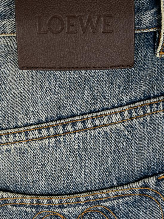 26FW 로에베 데님 팬츠 S359Y11XEI 6395 WASHED DENIM - LOEWE