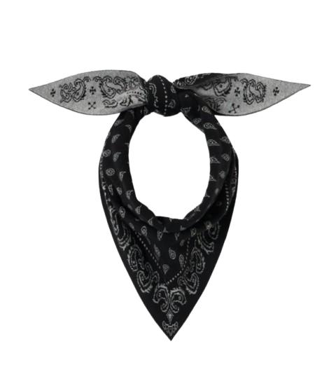 26FW 게스트 인 레지던스 머플러/스카프 A25210AL BLACK HEATHER GREY
