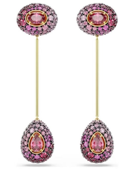 26FW 스와로브스키 이어링 5752891 RED MUL GO - SWAROVSKI