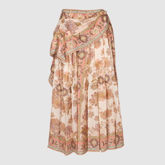 27SS 짐머만 미디 스커트 8066SRS272 CRMJAC CREAM JACOBEAN