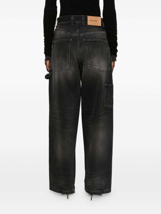 26FW 하이쿠레 스트레이트 팬츠 HEW03376DF119SIBILLAL0938 BLACK - HAIKURE