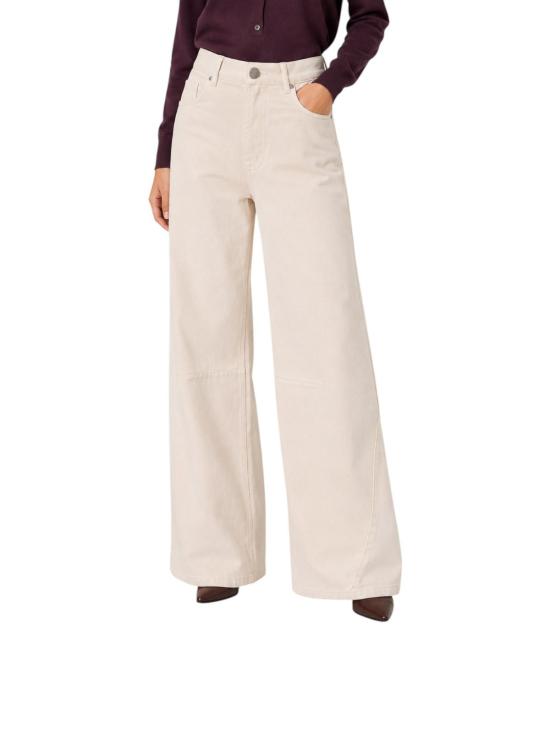 26FW 핑코 스트레이트 팬츠 107196A3F9C21 BEIGE - PINKO