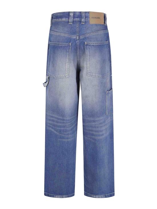 26FW 하이쿠레 스트레이트 팬츠 HEW03376DF206L5 BLUE - HAIKURE