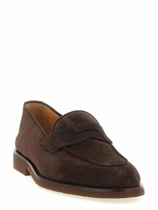 26FW 브루넬로 쿠치넬리 슈즈 MZUSOLE670C9832 BROWN - BRUNELLO CUCINELLI