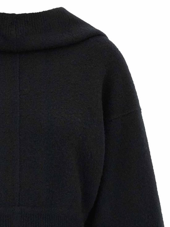 26FW 릭 오웬스 스웨터 RO02F5689KWSF09 BLACK - RICK OWENS
