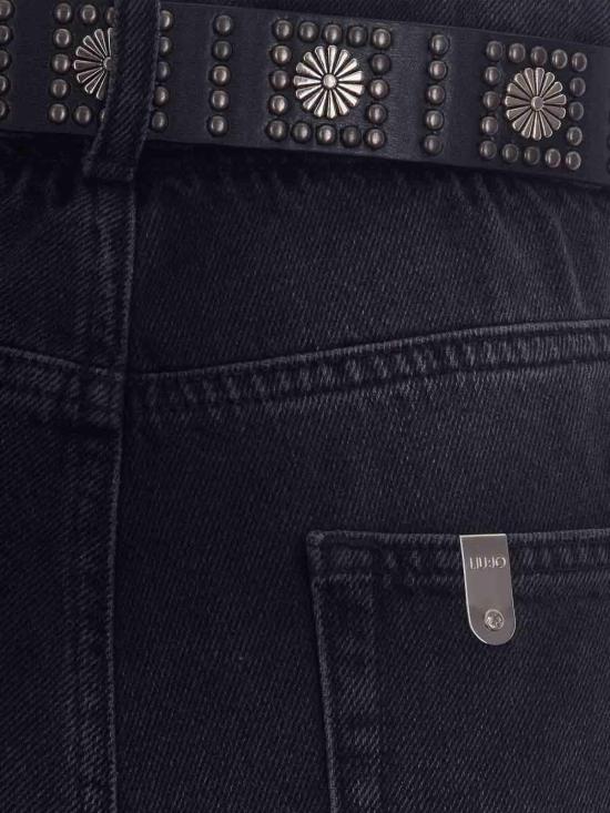 26FW 리우조 스트레이트 팬츠 UF6186D037087526 BLACK - LIU JO