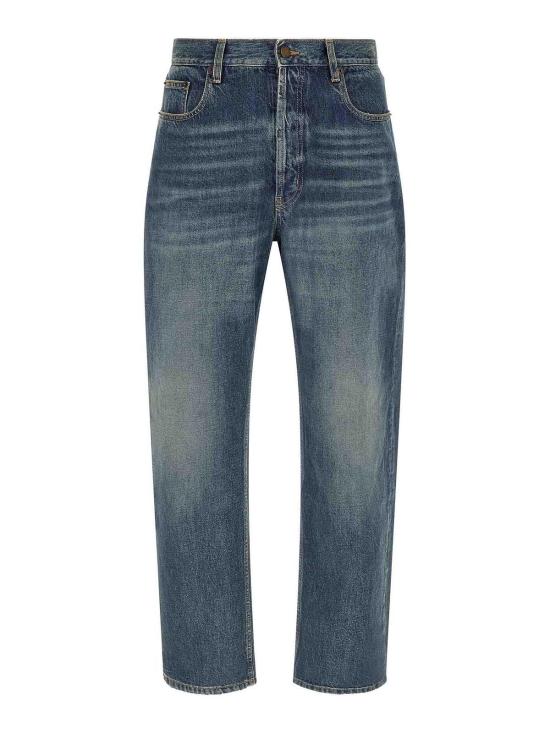 26FW 생로랑 스트레이트 팬츠 795478Y09XK4338 BLUE