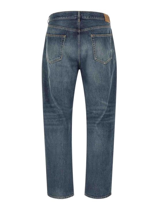 26FW 생로랑 스트레이트 팬츠 795478Y09XK4338 BLUE - SAINT LAURENT