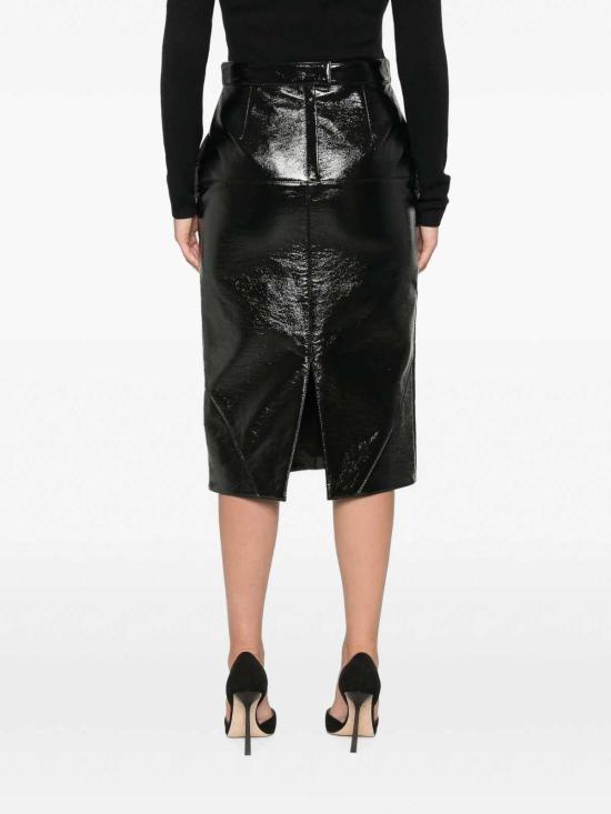 26FW 랑방 미디 스커트 RWST0001K125A2641 SILVER - LANVIN