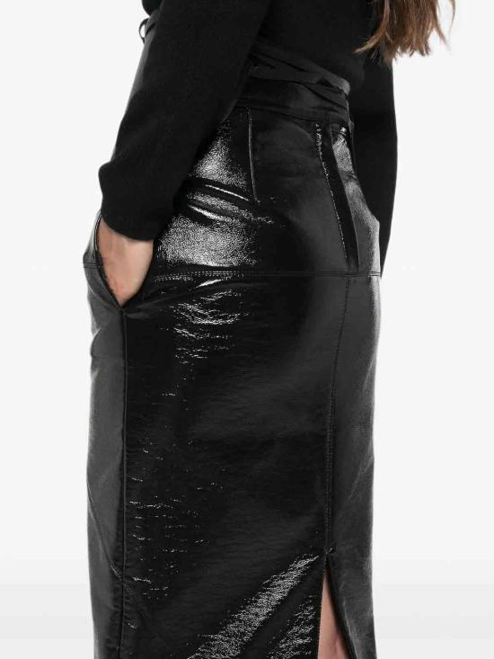 26FW 랑방 미디 스커트 RWST0001K125A2641 SILVER - LANVIN