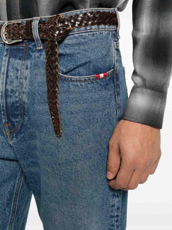 26FW 아미시 스트레이트 팬츠 AMU001CT523213JEREMIAHC0999 BLUE - AMISH