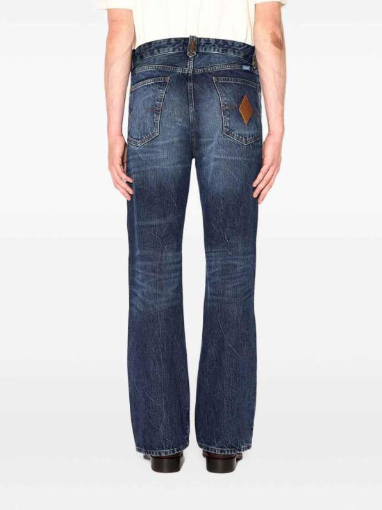 26FW 아미시 스트레이트 팬츠 AMU162CT253300GRINGOC0999 BLUE - AMISH