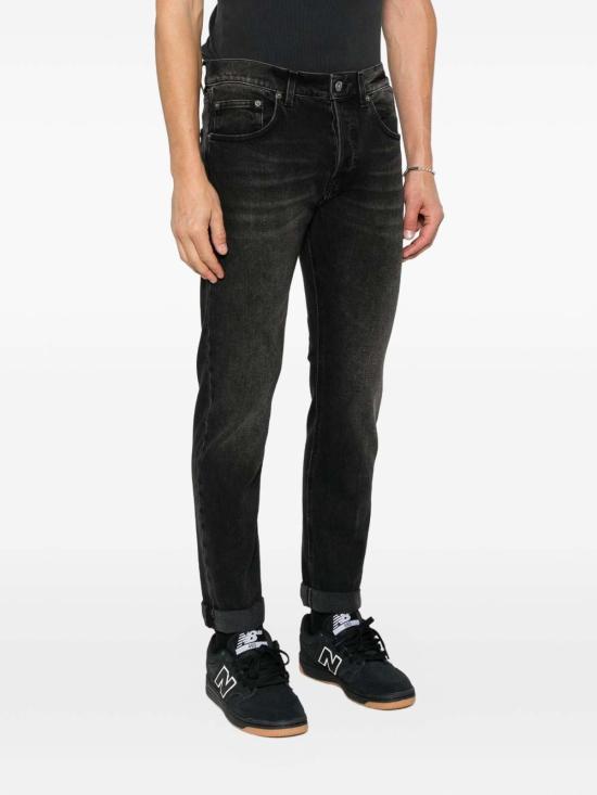 26FW 돈답 스트레이트 팬츠 UP563DS0369UMV7DU999 BLACK - DONDUP