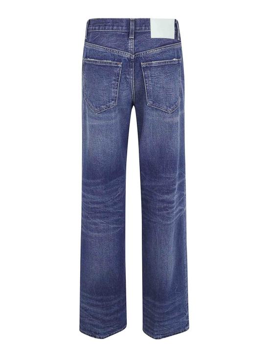 26FW 하이쿠레 스트레이트 팬츠 HEW03330DF106L4L4 BLUE - HAIKURE