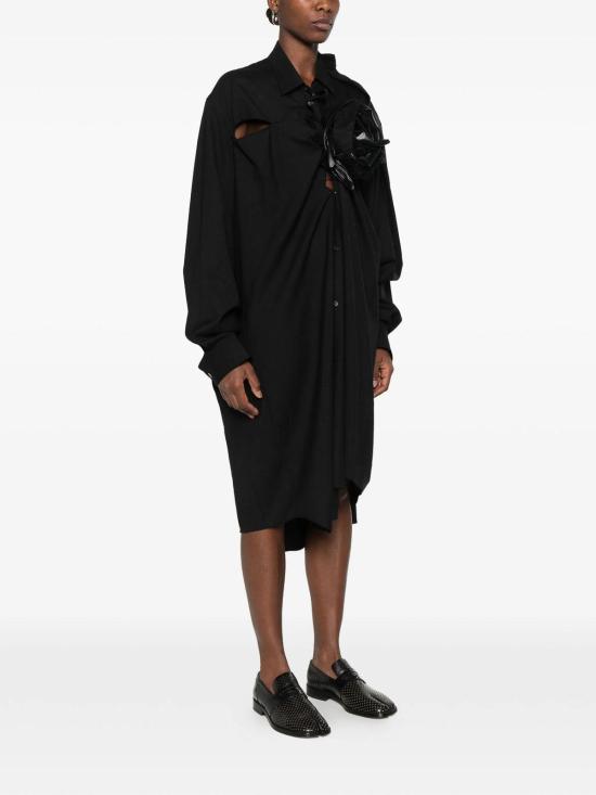 26FW 와타나베 준야 미디 스커트 JRO0421BLACK - JUNYA WATANABE