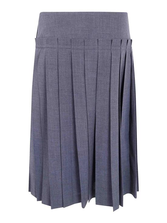 26FW 아미 미디 스커트 USK483WV0211A189 GREY - AMI